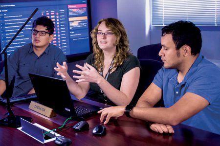 CS Students Help Keep County Networks Safe, Earn Scholarships