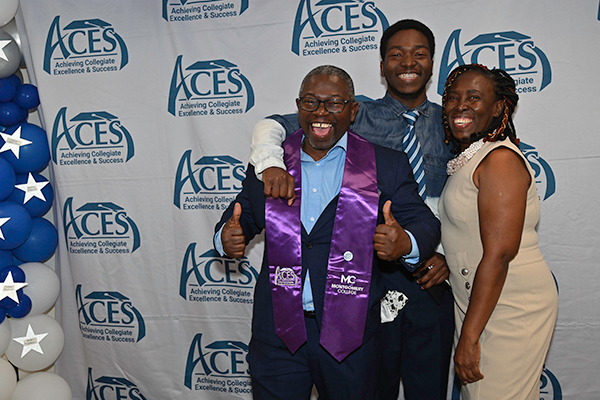 Students At An ACES Graduation Celebration