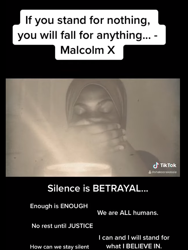 If You Stand Ofr Nothing, You Will Fall For Anything... Malcolm X. Silence Is Betrayal