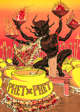 Curry Demon is another example of Bunnag's playful mix of Eastern flavor and American farce.