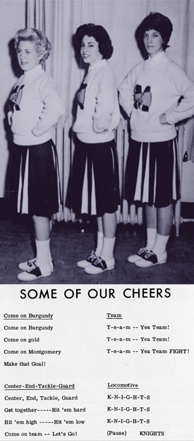 Montgomery Junior College Cheerleaders