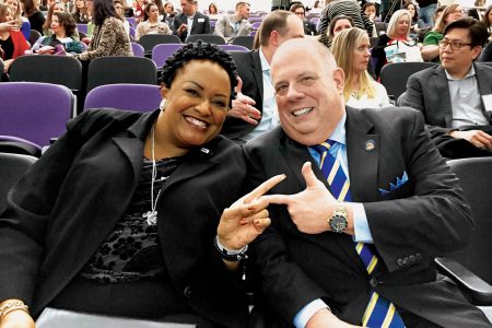 Governor Hogan Delivers State Economic Update from Germantown Campus