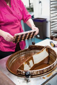 Sarah Dywer Uses Chocolate Mold