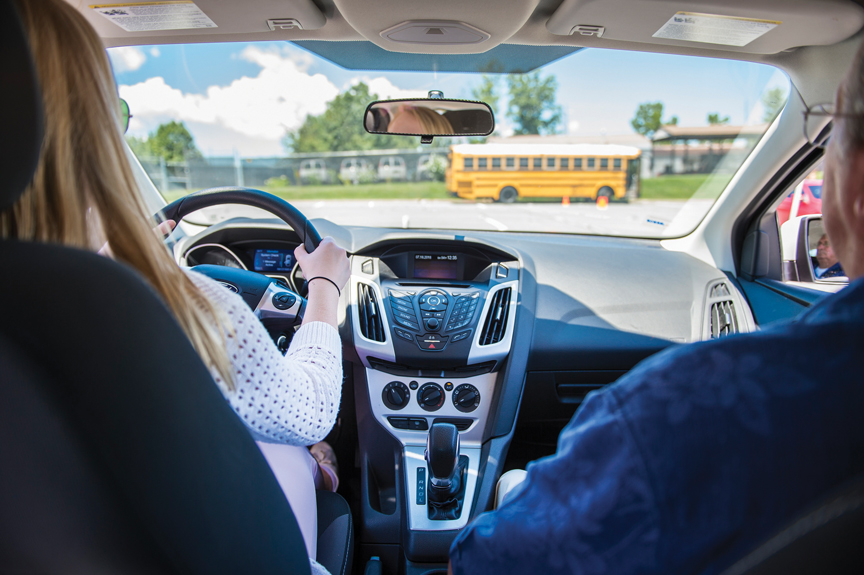 Driving Car Interior