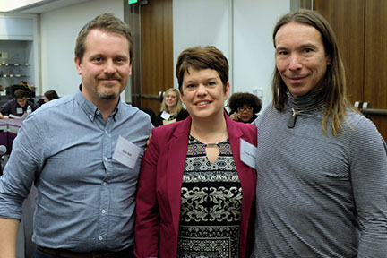Left To Right: Joshua Bell, Tricia Edwards, Doug Herman