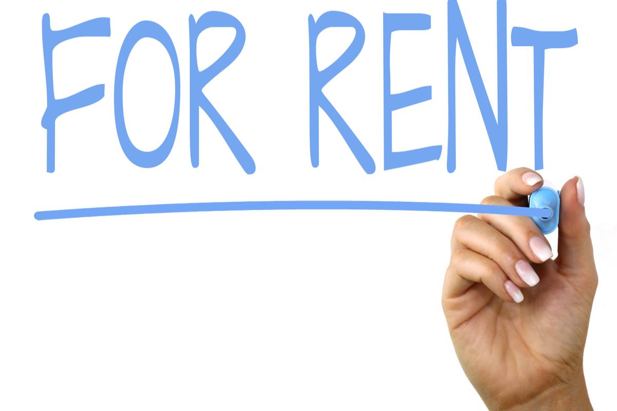 For Rent sign