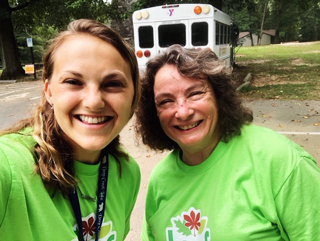 Cassidy and Dr. Nancy Fox at a LEAF event